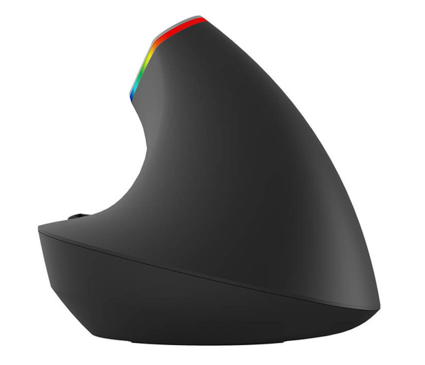 Delux Mysz pionowa M618C 2.4G 1600DPI RGB M618C Black - 1183565 - zdjęcie 4